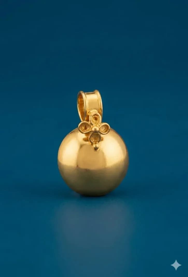 GOLD PLATED POTTU THALI