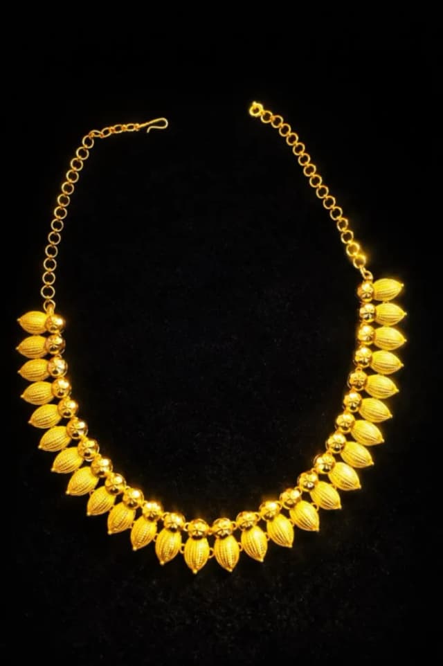 SILVER GOLD PLATED HARAM-1